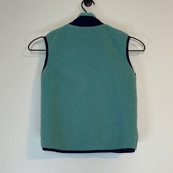 Hanna Andersson Girls Headed Out Sherpa Fleece Vest 100/4 - Picture 2 of 5